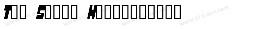 Top Speed Heavy字体转换